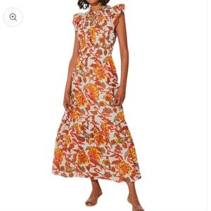 CLEOBELLA lorenza ankle dress in shea, like new